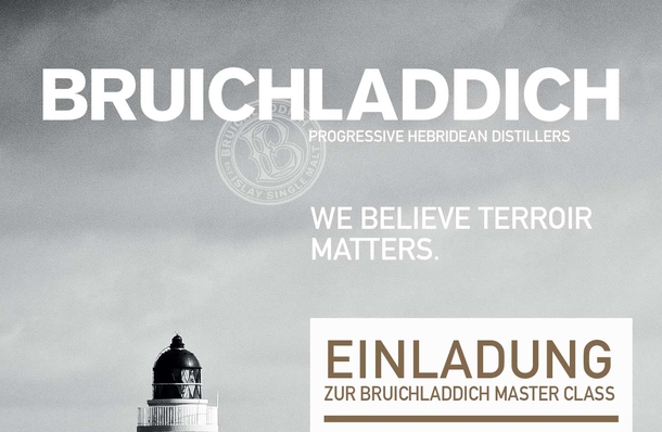 Einladung zur Bruichladdich Whisky Verkostung